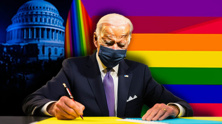 Rainbow Reverence Required: Biden Signs National 'Amazement at Rainbows' Law, Making Apathy a Felony